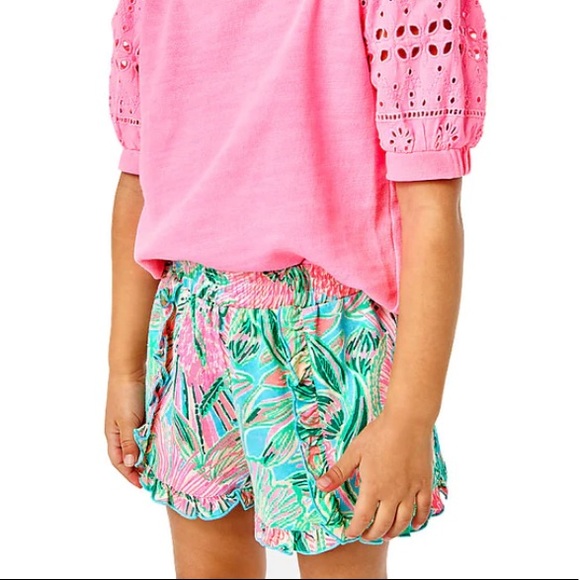 Lilly Pulitzer Girls Zia Shorts - Picture 2 of 8